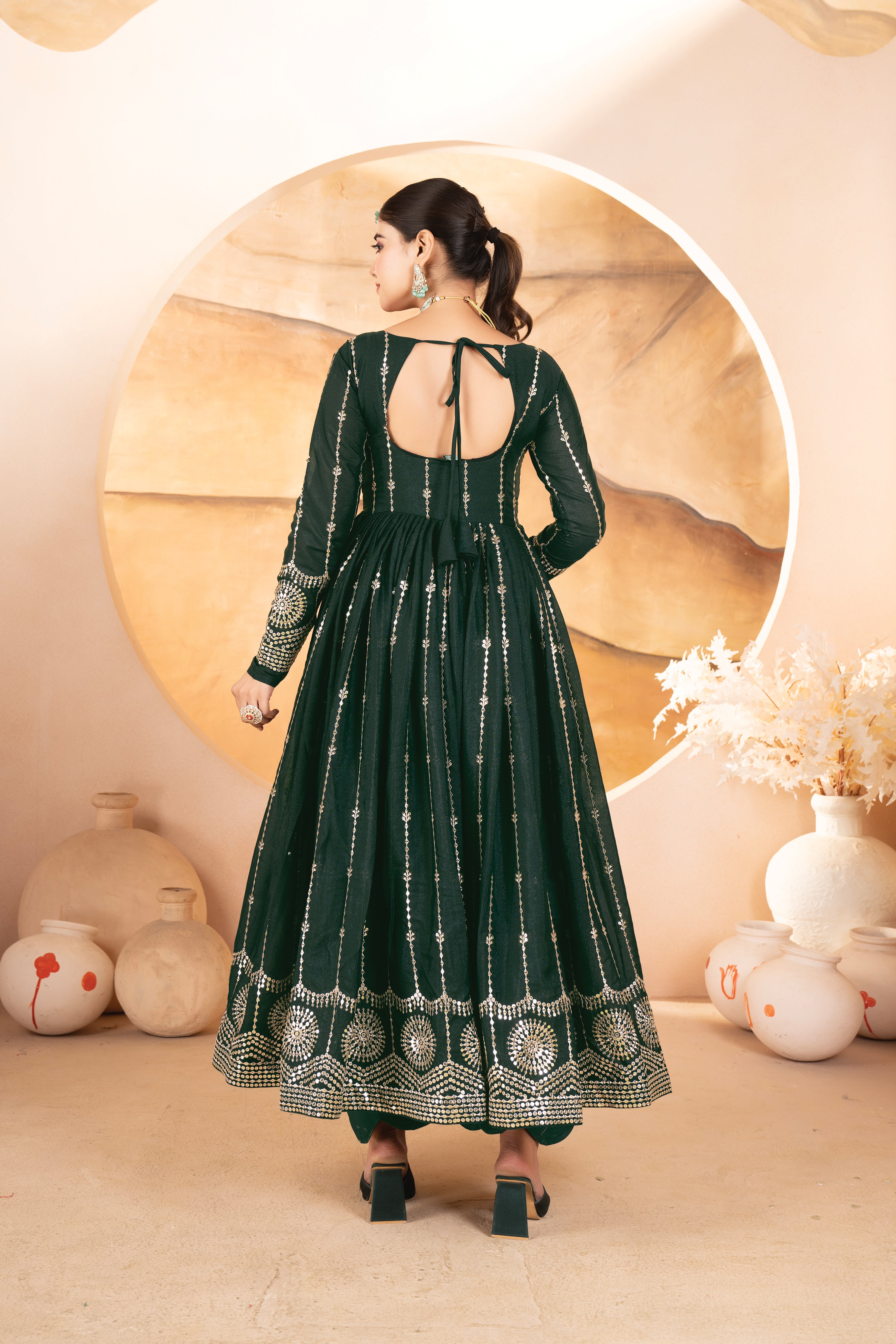 Gauri's New Trendy Anarkali Suit Set
