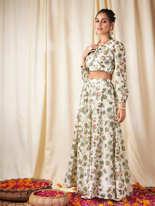 Printed Ready to Wear Lehenga & Choli