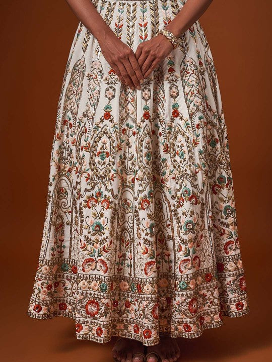 Embroidered Ready to Wear Lehenga & Blouse With Dupatta