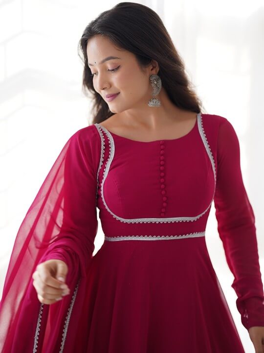 Regular Kurta with Trouser & Dupatta