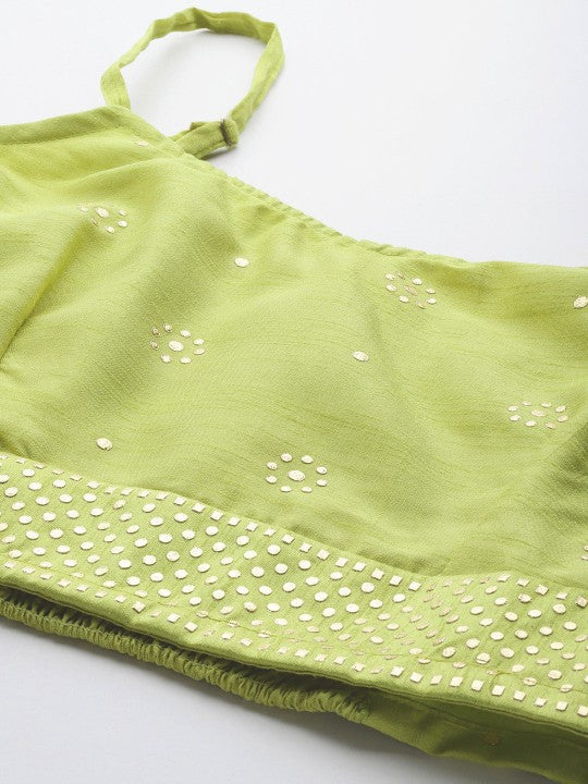 Embellished Ready to Wear Lehenga & Blouse With Dupatta