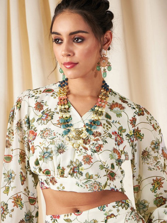 Printed Ready to Wear Lehenga & Choli