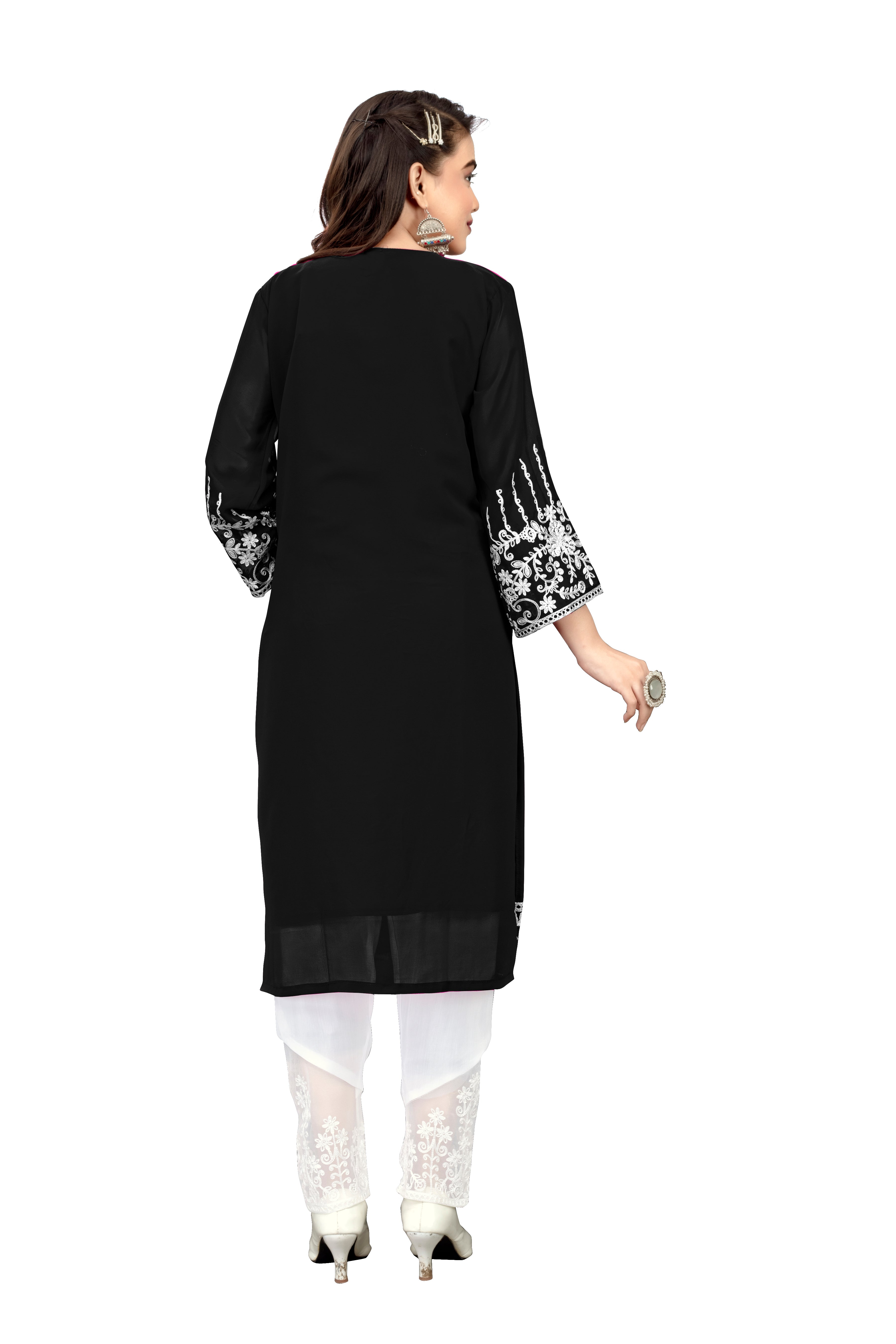 SNIZVI | GEORGETTE EMBROIDERY KURTA SETS