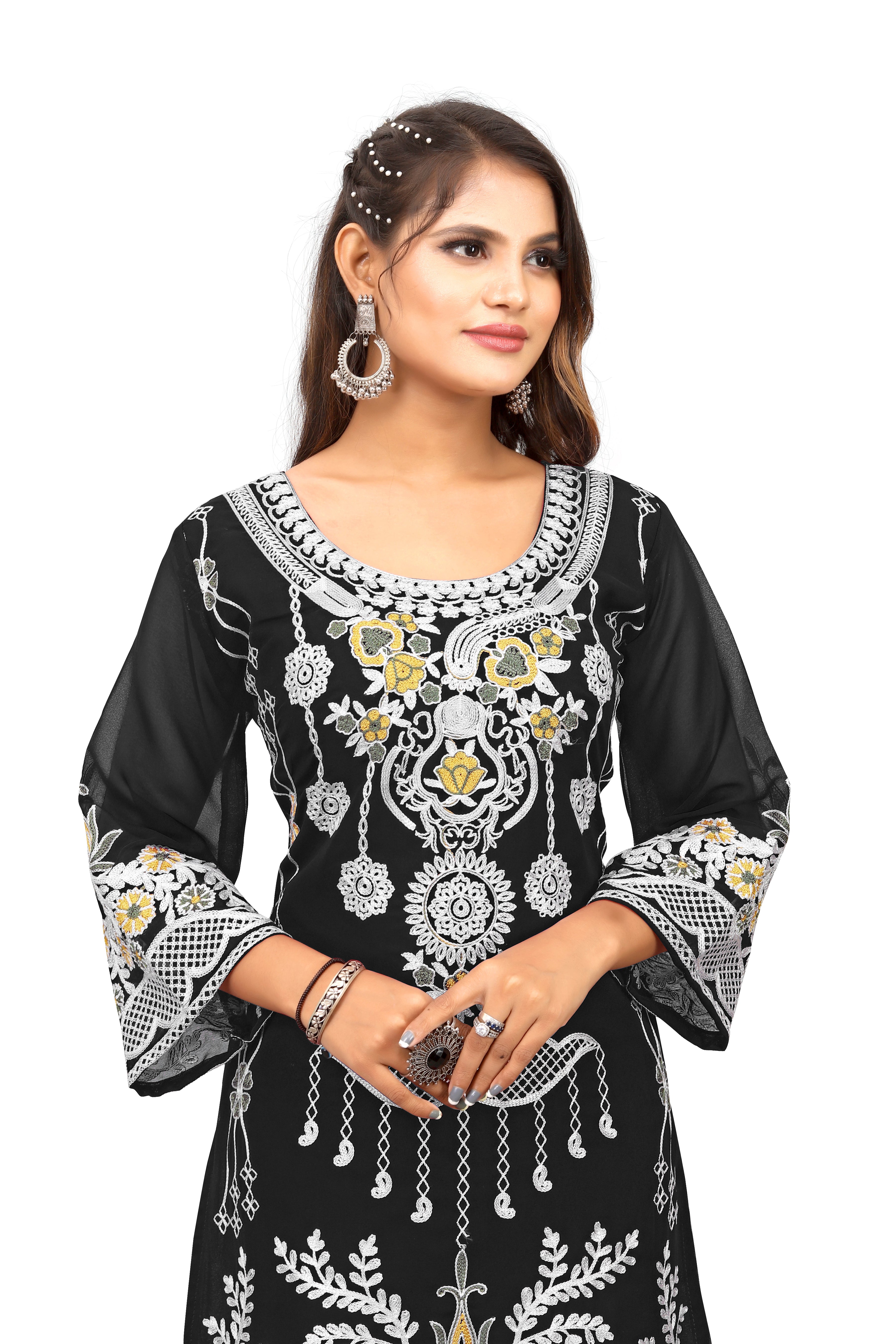 SNIZVI| FLORAL DESIGNER KURTA SETS