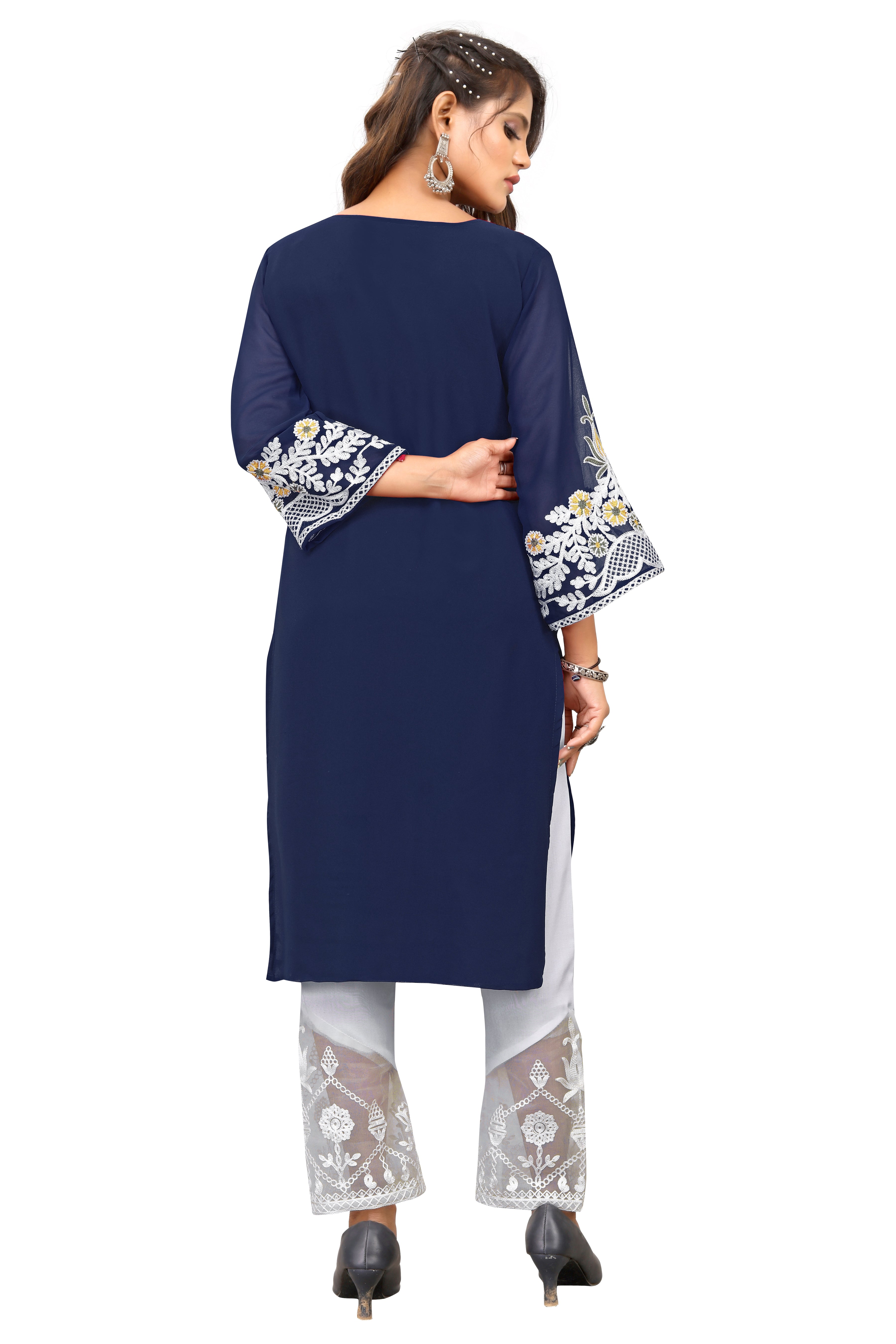 SNIZVI| FLORAL DESIGNER KURTA SETS