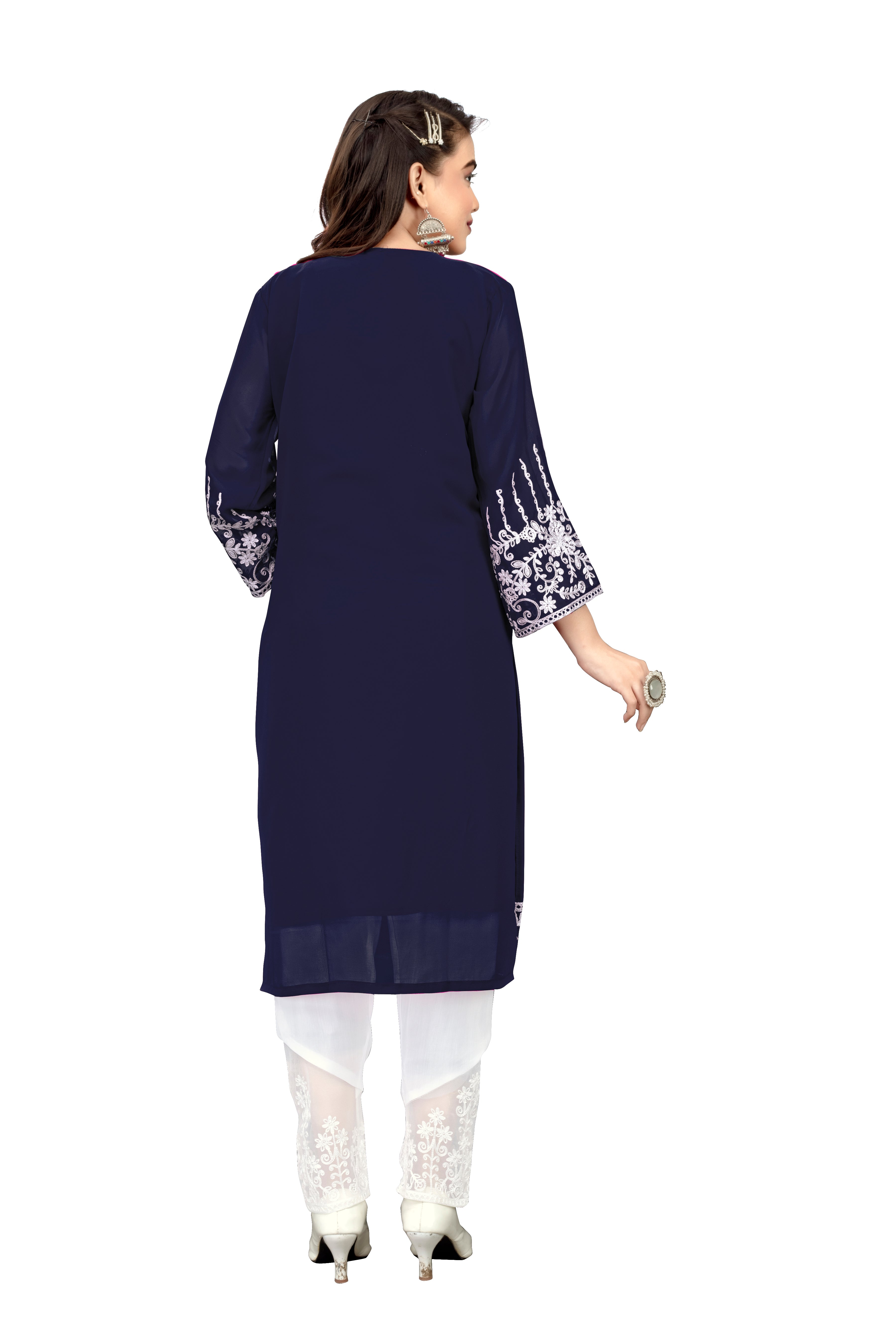 SNIZVI | GEORGETTE EMBROIDERY KURTA SETS