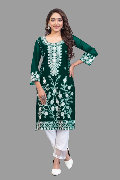 NEW PAKISTANI KURTA SETS | EMBROIDERY KURTA SETS
