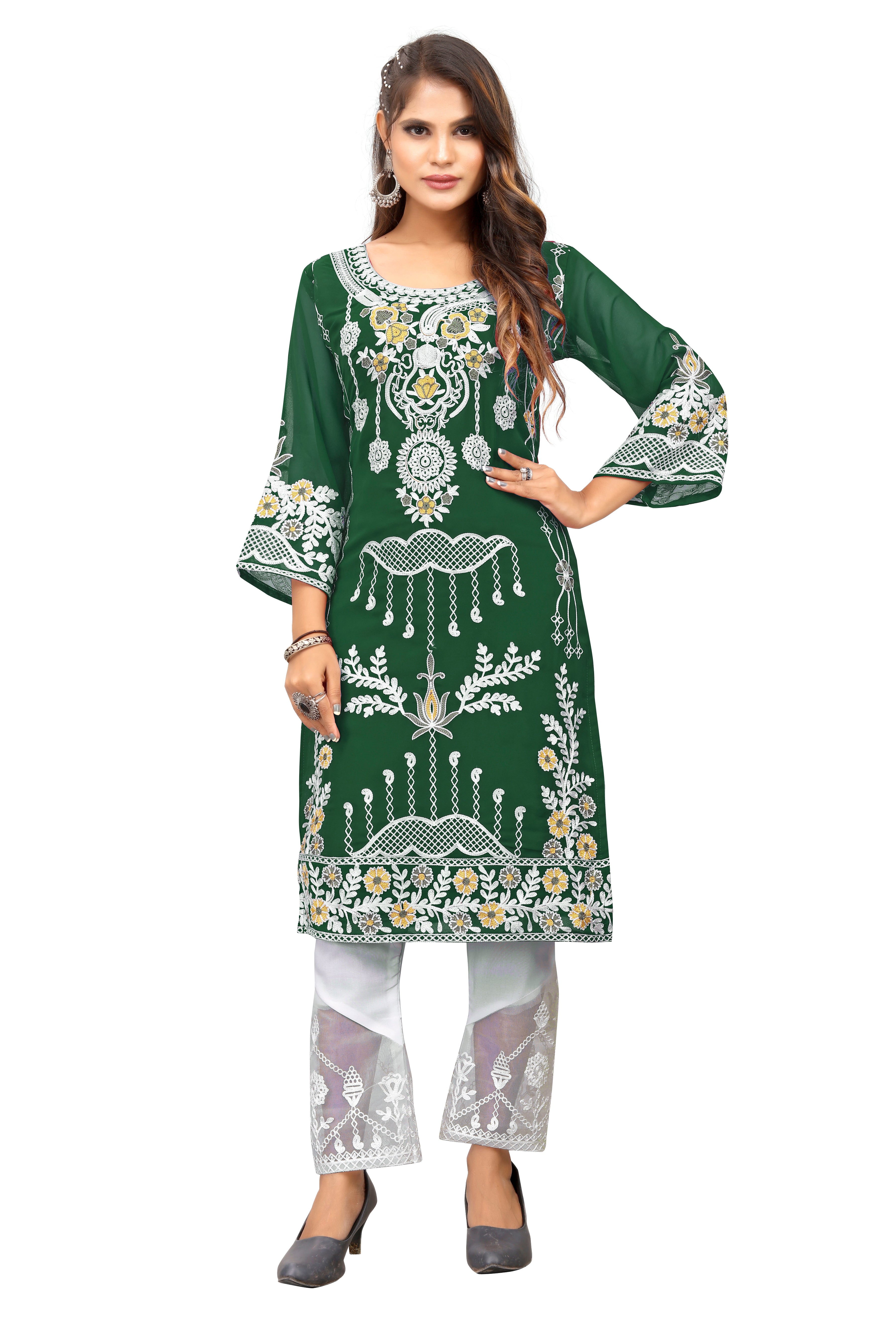 SNIZVI| FLORAL DESIGNER KURTA SETS