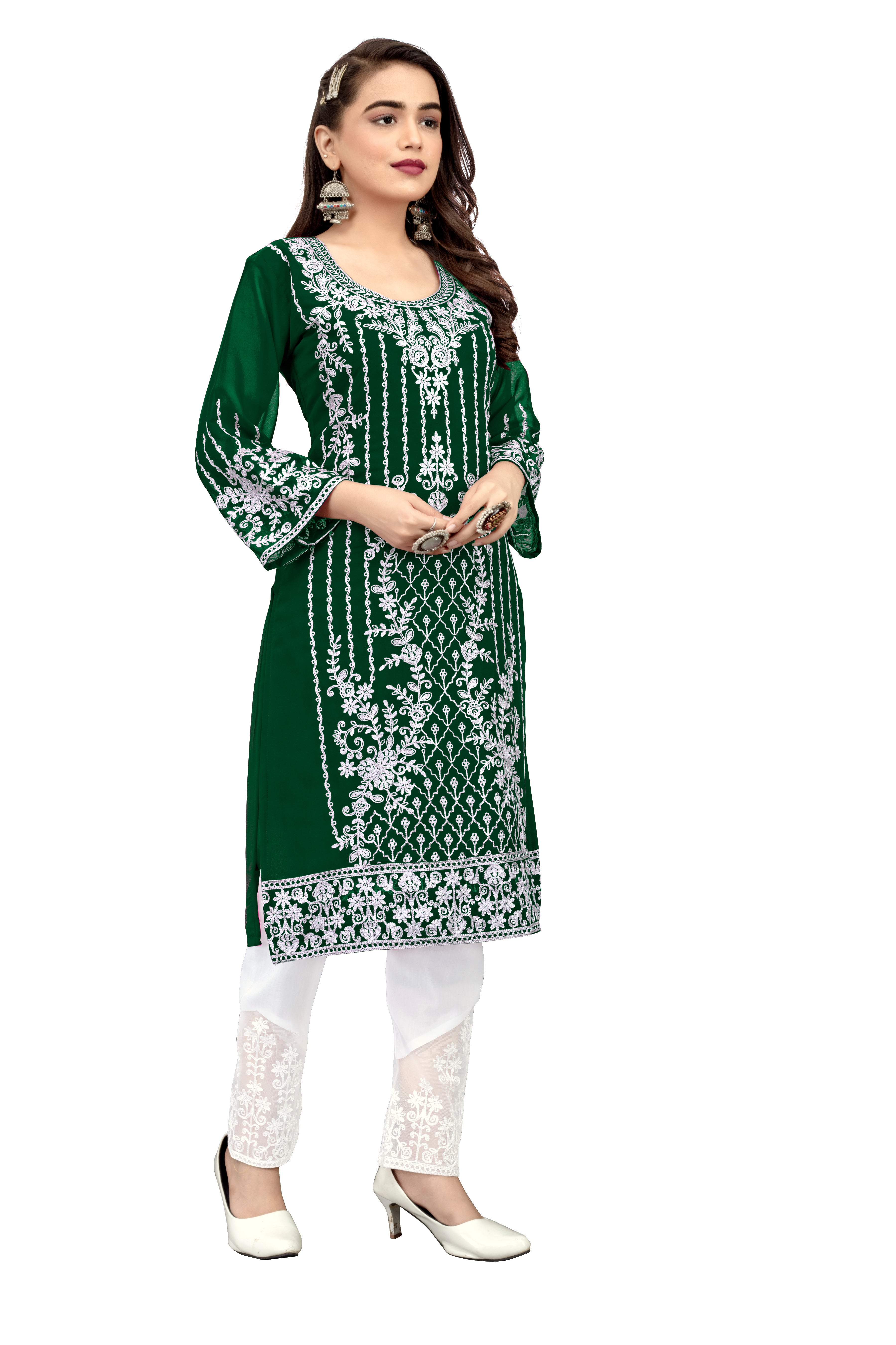SNIZVI | GEORGETTE EMBROIDERY KURTA SETS