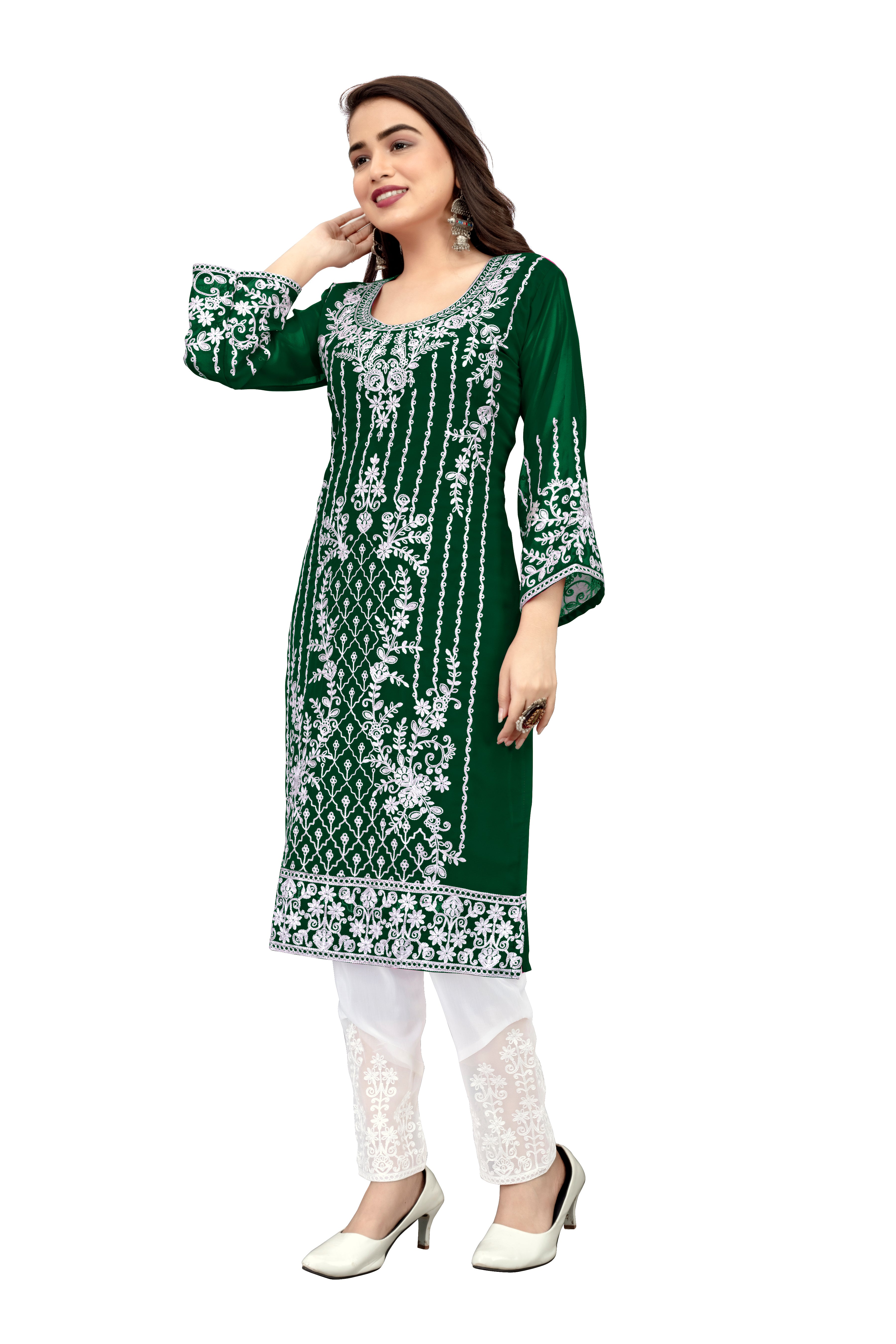 SNIZVI | GEORGETTE EMBROIDERY KURTA SETS