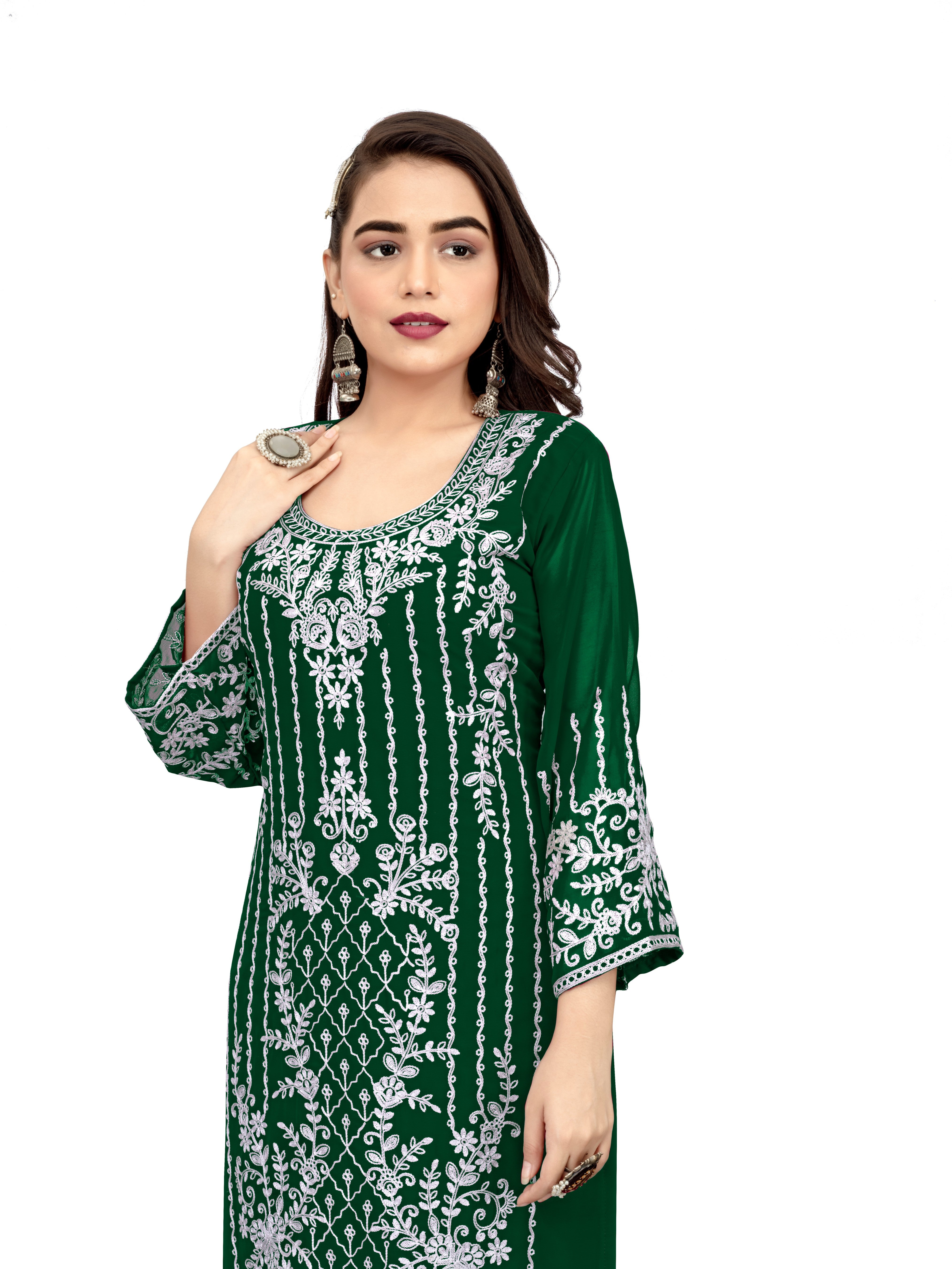 SNIZVI | GEORGETTE EMBROIDERY KURTA SETS
