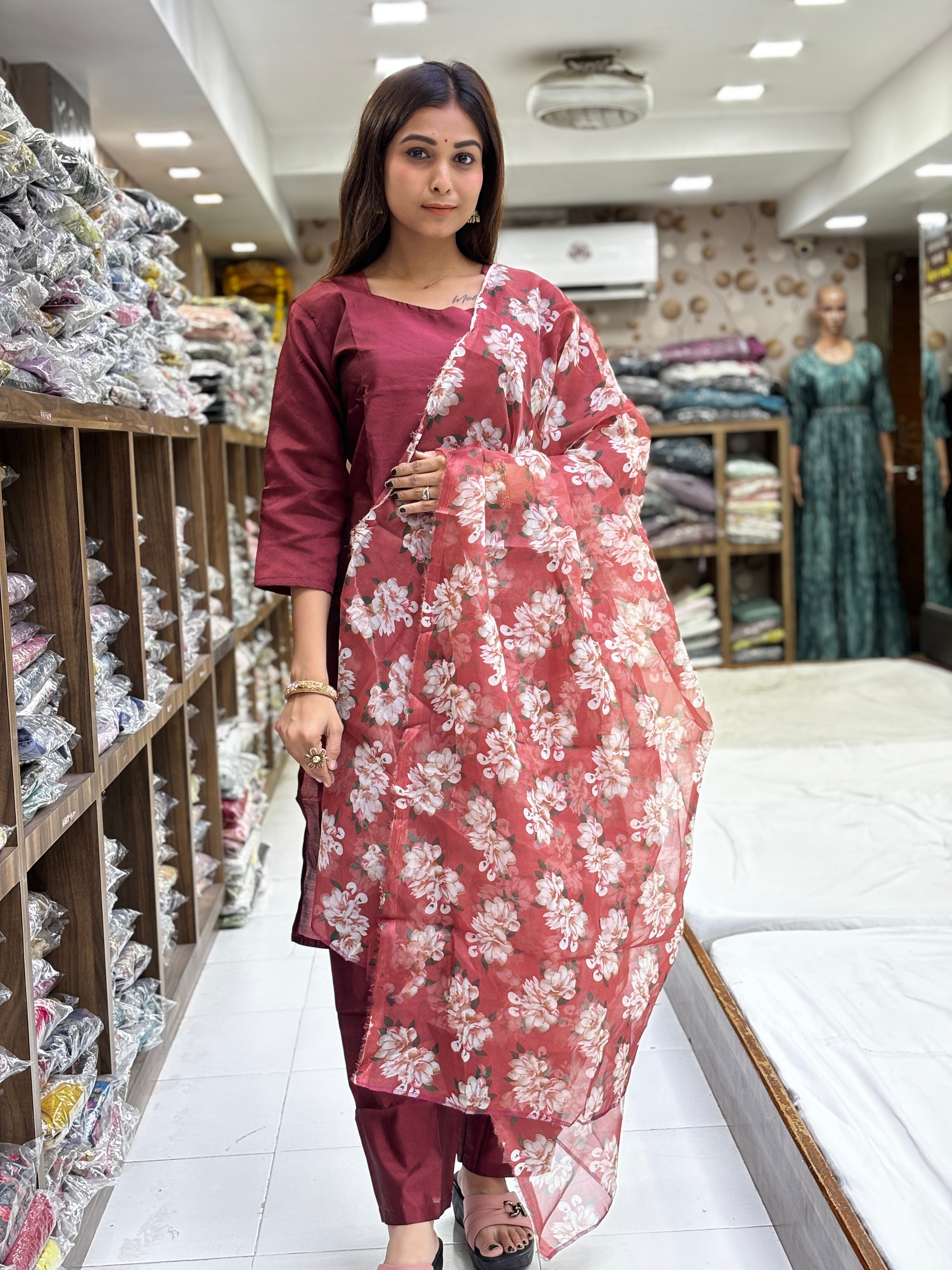 SNIZVI | WOMEN DRESS | DRESS WITH DUPATTA SETS