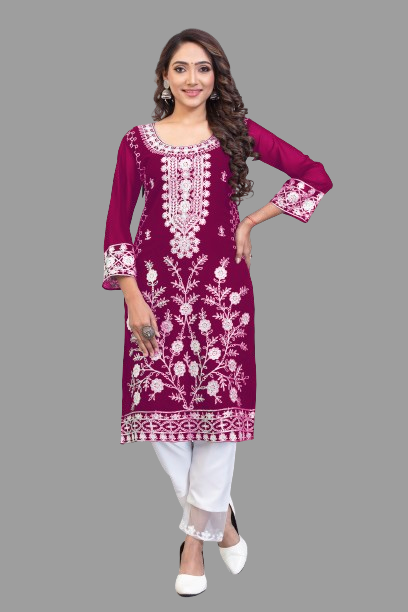 NEW PAKISTANI KURTA SETS | EMBROIDERY KURTA SETS