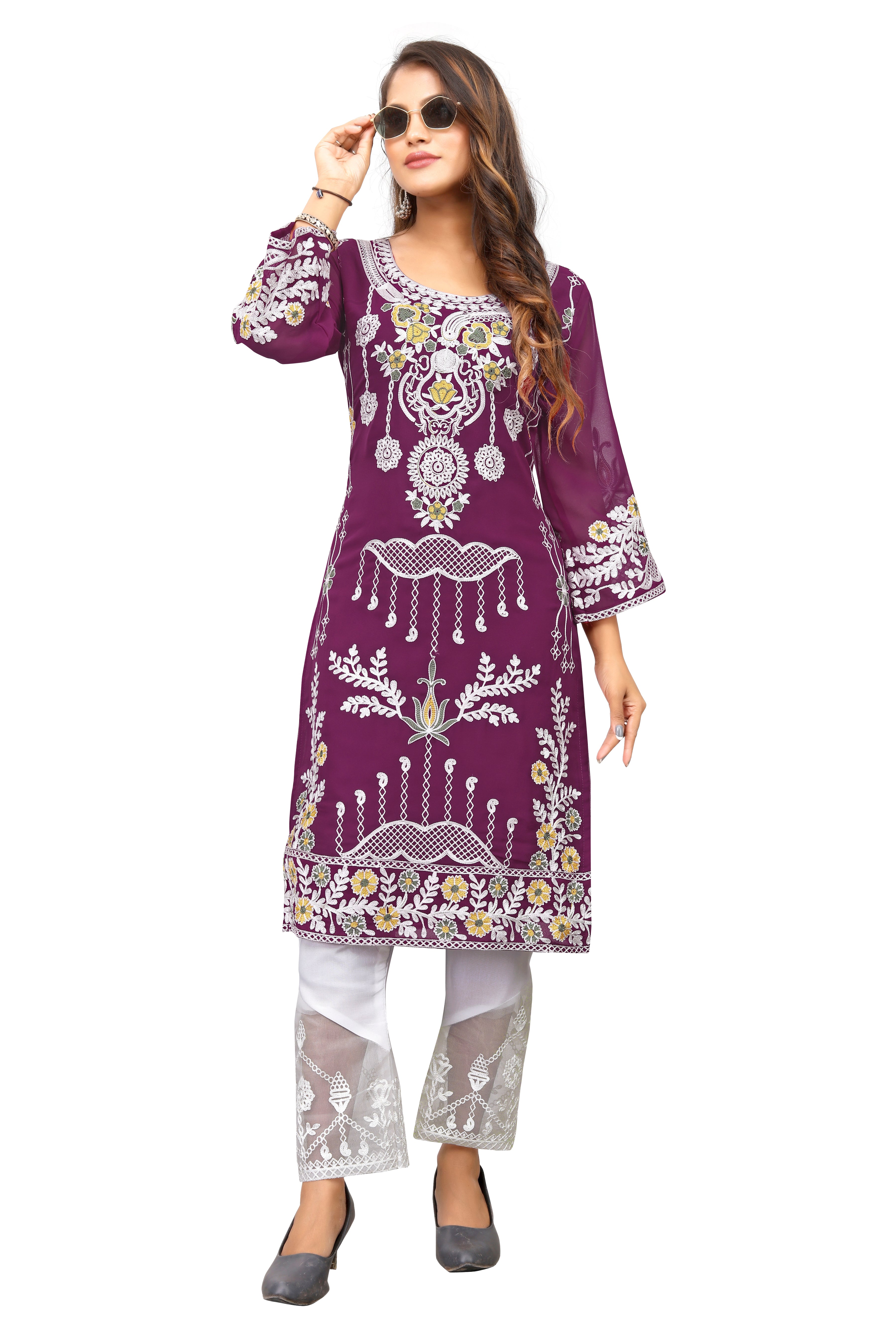 SNIZVI| FLORAL DESIGNER KURTA SETS