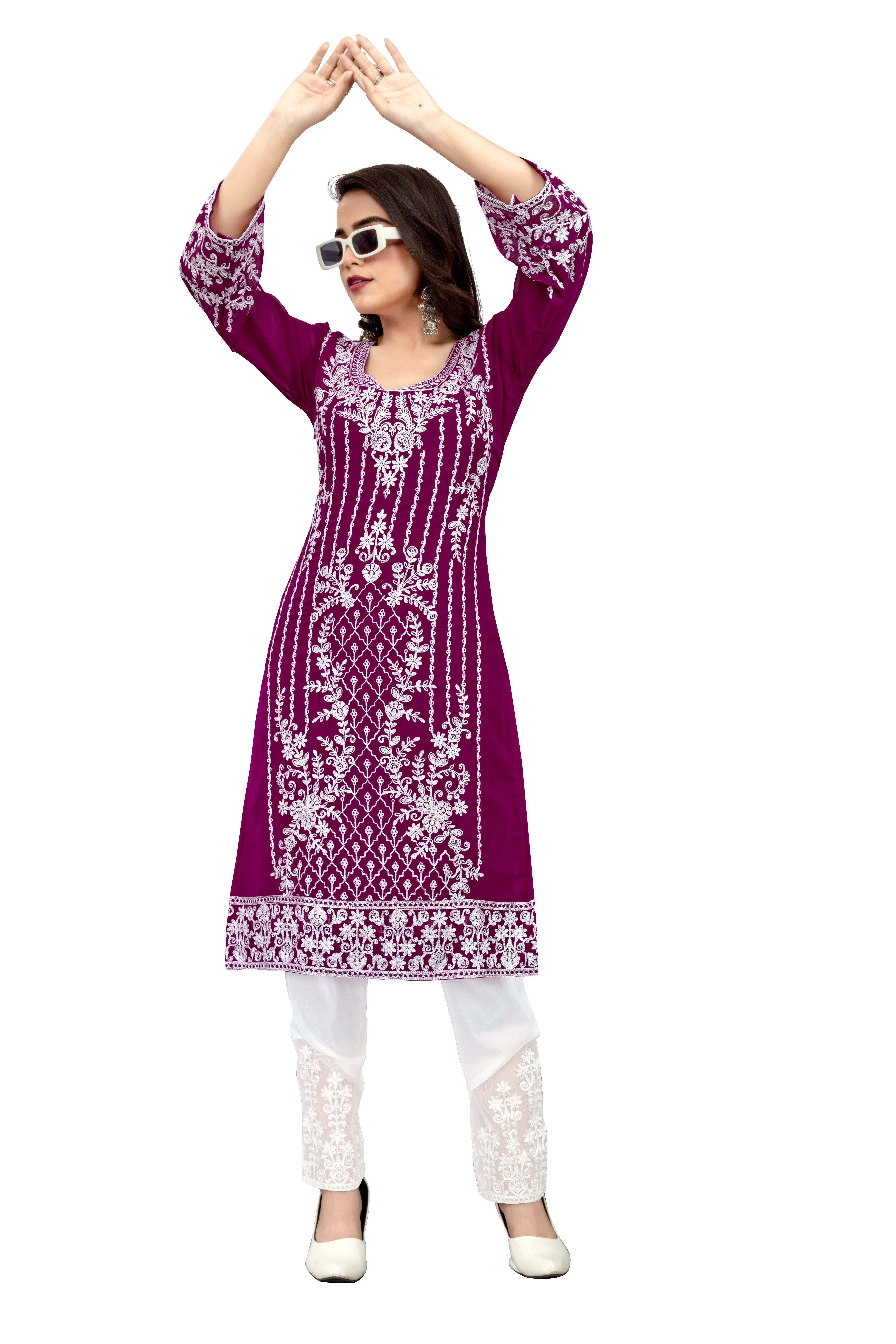 SNIZVI | GEORGETTE EMBROIDERY KURTA SETS