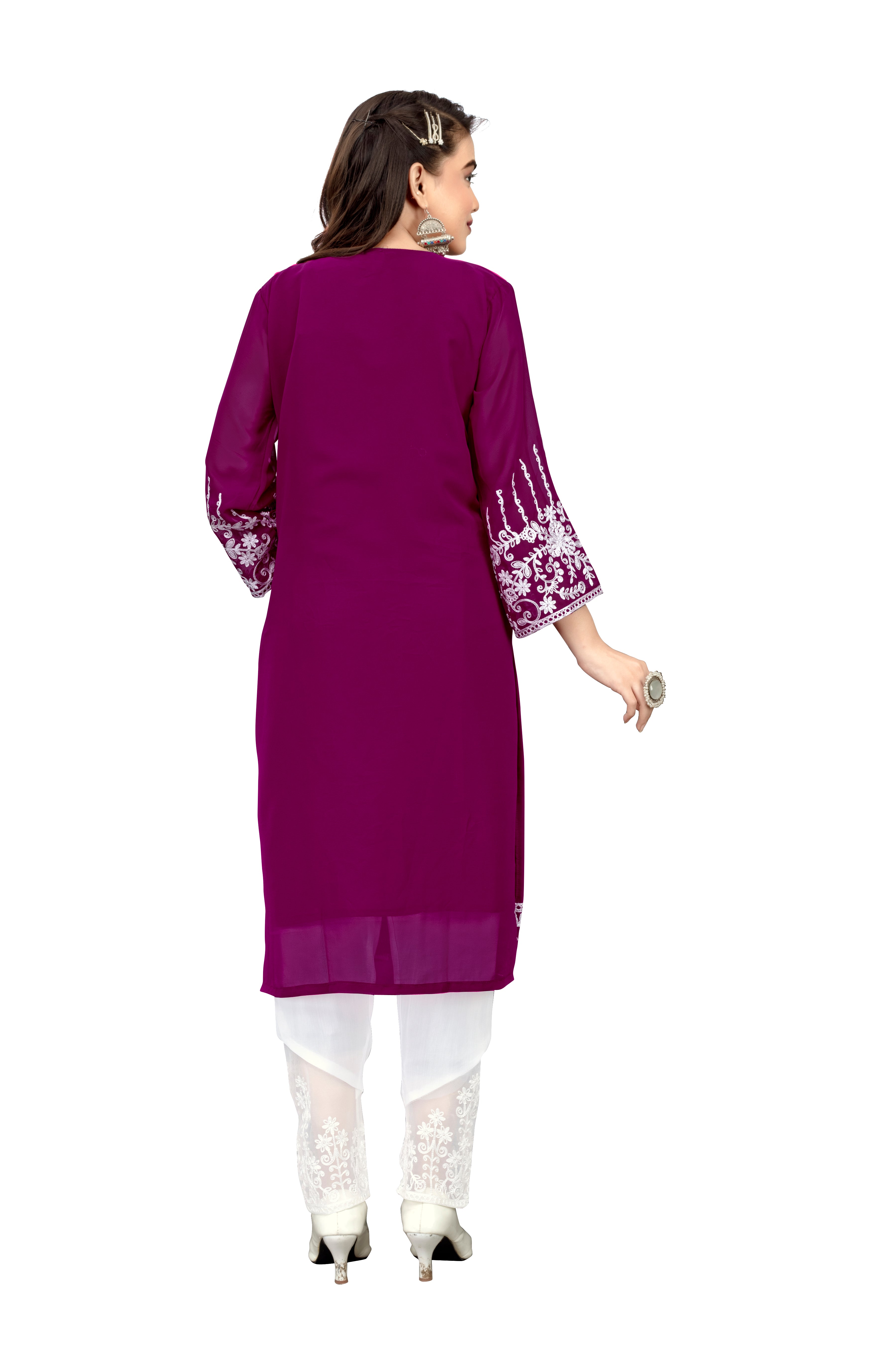 SNIZVI | GEORGETTE EMBROIDERY KURTA SETS