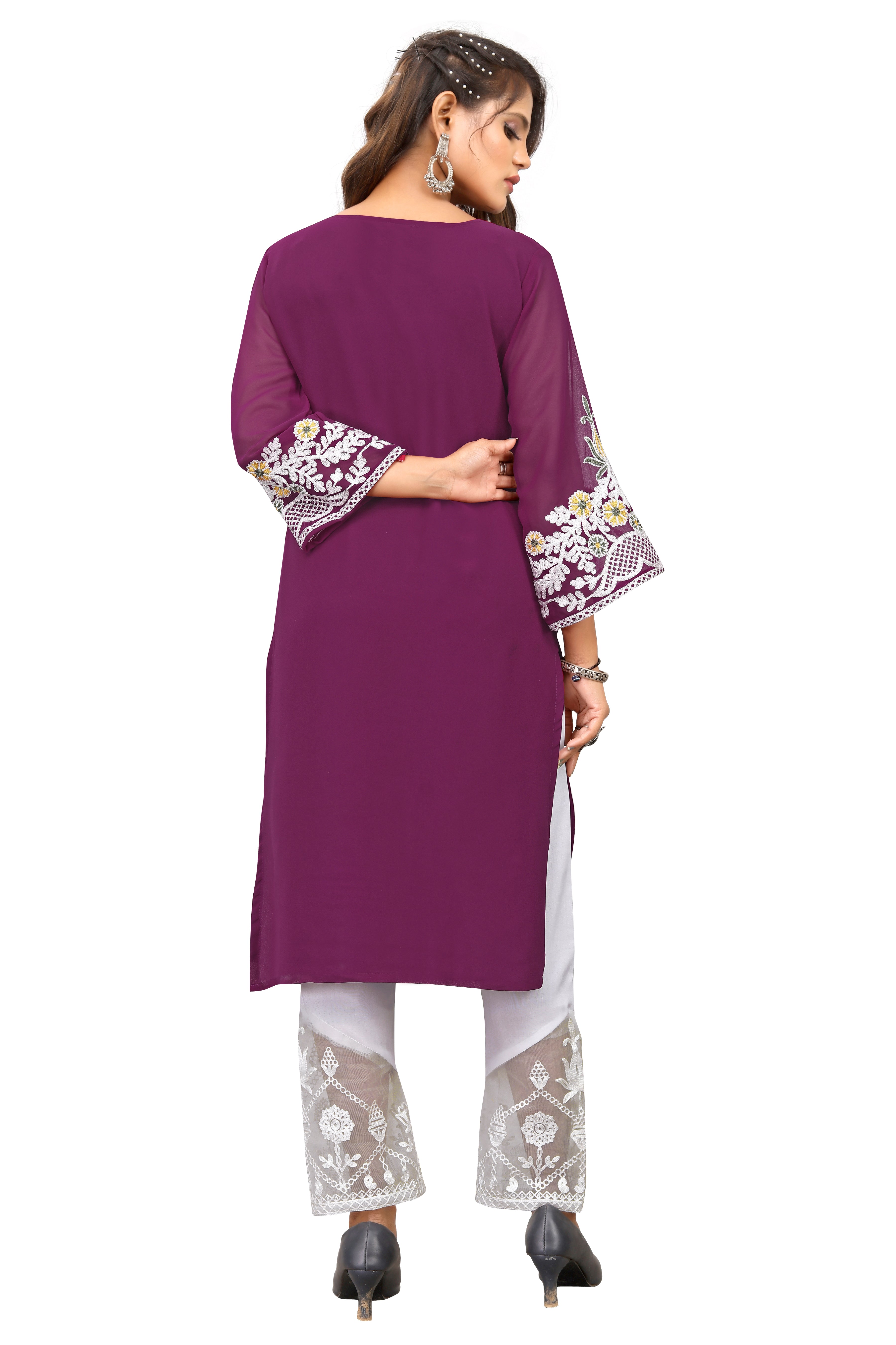 SNIZVI| FLORAL DESIGNER KURTA SETS