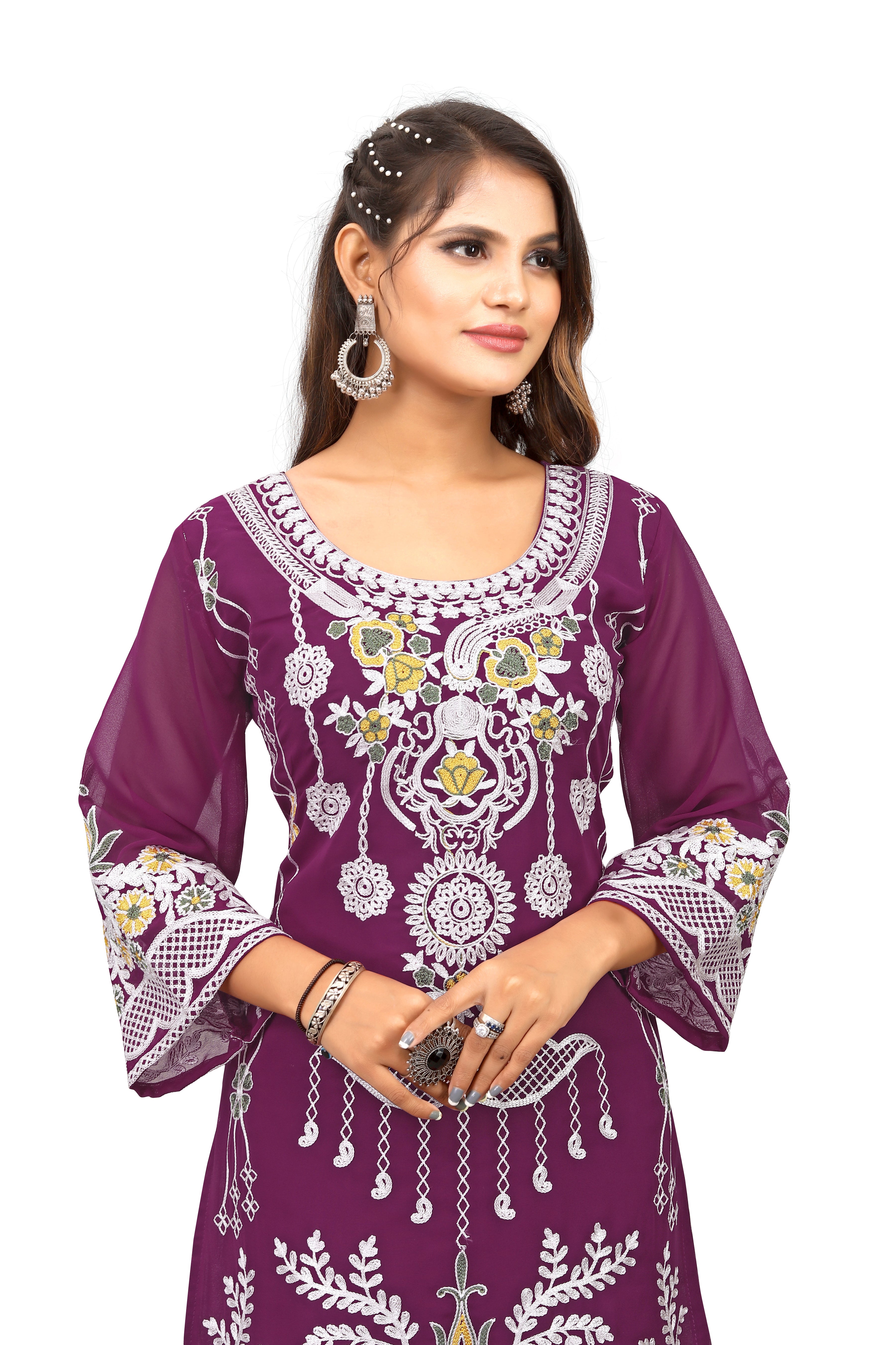SNIZVI| FLORAL DESIGNER KURTA SETS