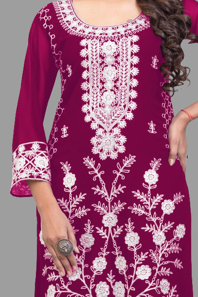 NEW PAKISTANI KURTA SETS | EMBROIDERY KURTA SETS