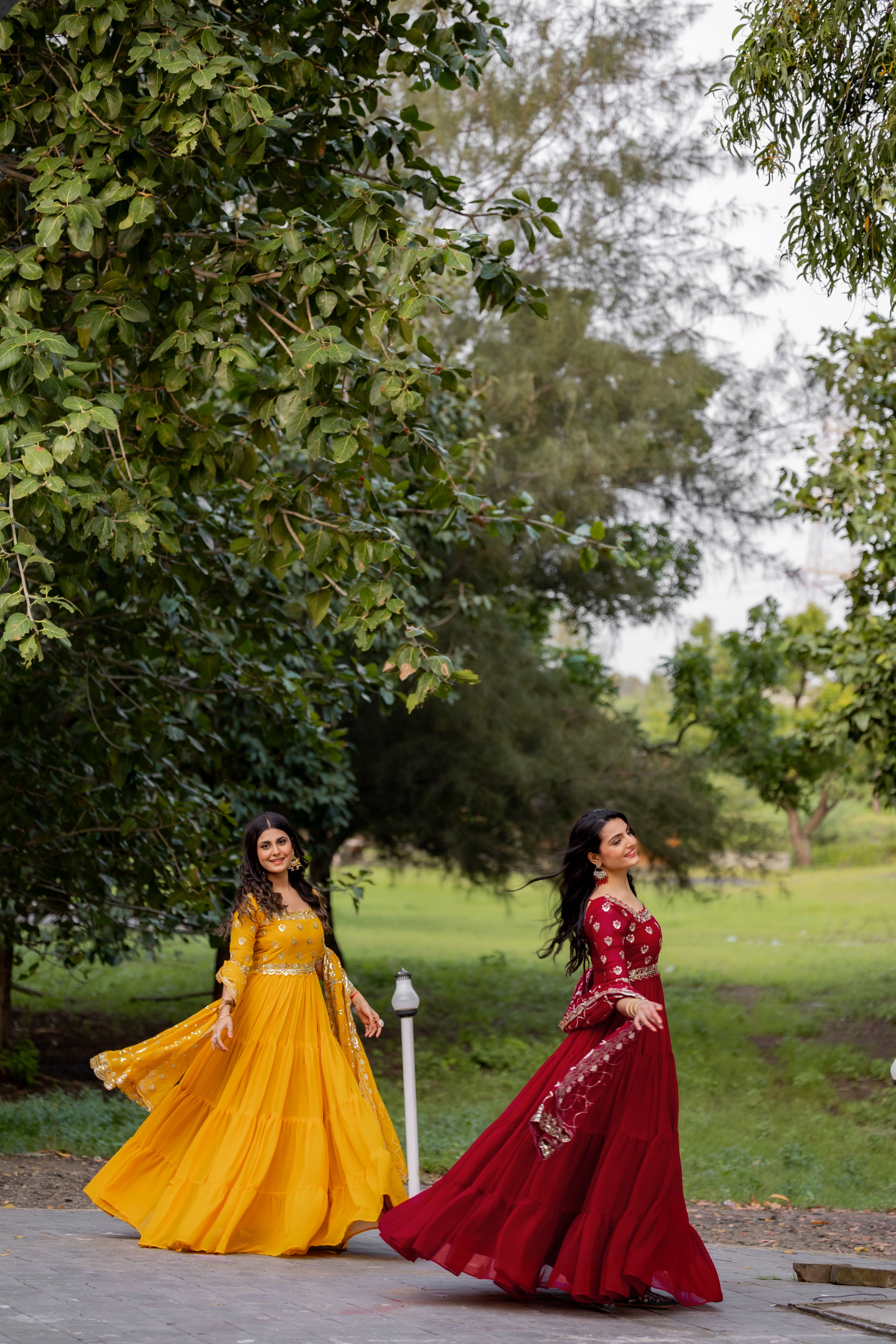 Magnificent Georgette Intricate Sequins Embroidered Suit