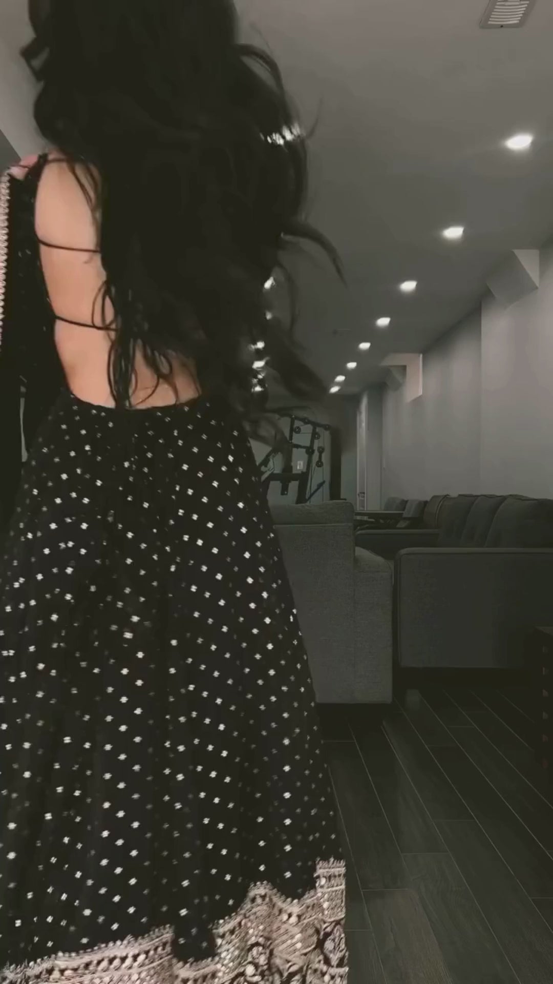 Barkha s Black Coloured Anarkali Suit Set