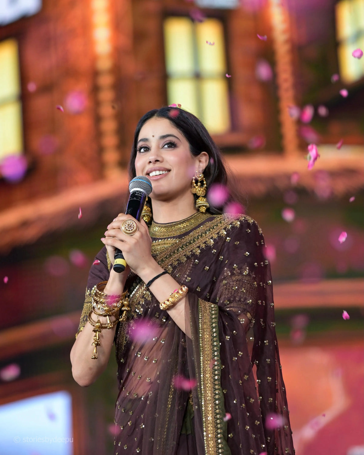 Tibby Silk Saree with Sequin Blouse